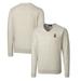 Men's Cutter & Buck Oatmeal Washington State Cougars Lakemont Tri-Blend V-Neck Pullover Sweater