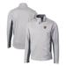 Men's Cutter & Buck Gray Illinois Fighting Illini Navigate Softshell Full-Zip Jacket