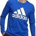 Adidas Shirts | Adidas Basic Badge Of Sport Long Sleeve Tee In Collegiate Royal | Color: Blue/White | Size: M