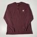 Carhartt Shirts | 052 - Vintage 00s Carhartt Maroon Red Long Sleeve Button Pocket Tee Shirt | Color: Gold/Red | Size: Xl