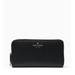 Kate Spade Bags | Kate Spade Brynn Large Continental Wallet Coin Zip Black | Color: Black/Gold | Size: Os