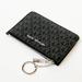 Michael Kors Bags | Michael Kors Jet Set Travel Sm Coin Pouch Id Key Holder Wallet Mk Black/Silve | Color: Black/Silver | Size: Os