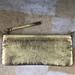 Kate Spade Bags | Kate Spade Gold Metallic Wristlet Clutch Purse Bag | Color: Gold | Size: Os
