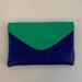 J. Crew Bags | J Crew Invitation Color Block Clutch - Nwot | Color: Blue/Green | Size: Os