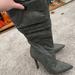 Jessica Simpson Shoes | Jessica Simpson Size 7 Us Crystal Slouchy Boots Mid Calf | Color: Gray/Silver | Size: 7