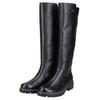 Stiefel REMONTE, Damen, Gr. 39, Normalschaft, schwarz, Leder, klassisch, Schuhe, Blockabsatz, Businesschuh, Langschaftstiefel Innenreißverschluss