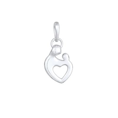 Elli - Mutter Kind 925 Sterling Silber Charms & Kettenanhänger 1 ct Damen