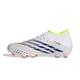 Adidas Unisex Predator Edge.2 FG Sneaker, FTWR White/solar Yellow/Power Blue, 44 EU