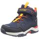 Hi-Tec O010382-051-HI-TEC Rush WP JR-Navy/Orange/Corn-3 Hiking Boot, 3 UK