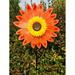 GloryStar Sunflower Windmill Wind Turbine for Lawn Garden Party Decoration