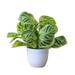 Artificial Potted Plant Leaves Simulation Leaves Home Office Desktop Greening Wedding Partition Decoration Home Decoration plant type 8 & 8