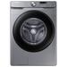 Samsung 4.5 cu. ft. Front Load Washer w/ Vibration Reduction Technology+ in Gray | 38.7 H x 27 W x 31.3 D in | Wayfair WF45T6000AP/US