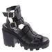 Steve Madden Cosmic - Womens 9.5 Black Sandal Medium