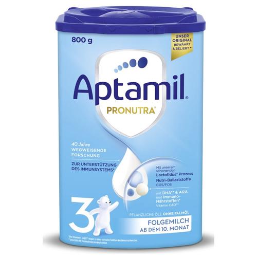 Aptamil Folgemilch 3 Pronutra ab dem 10. Monat Babynahrung 0.8 kg