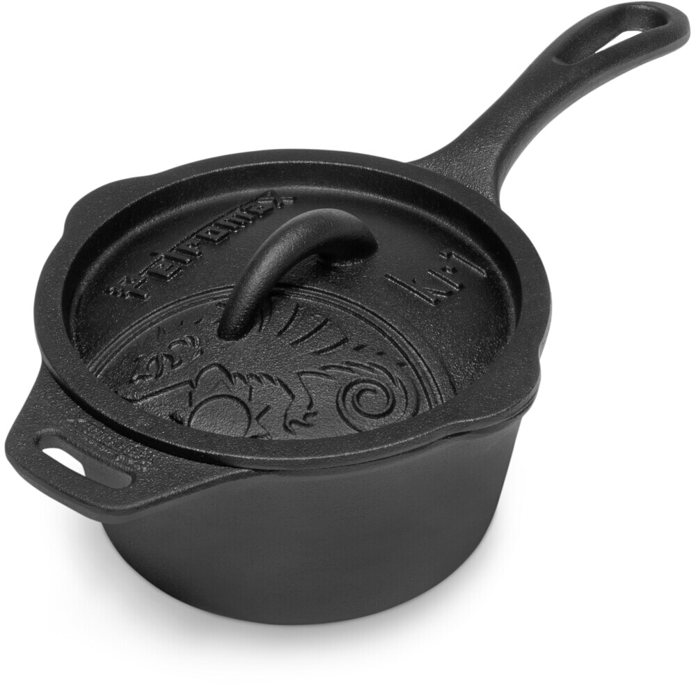 Petromax Kasserolle KR1 mit Deckel Gusseisen Image