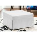 Dmora - Lit pliant Dabay, Pouf convertible en lit simple, 100% Made in Italy, Pouf de salon en