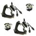 14 Pc Front Suspension Kit Control Arm & Ball Joint Outer & Inner Tie Rod Sway Bar Link Wheel Bearing and Hub Assembly Fits select: 2002-2005 FORD EXPLORER