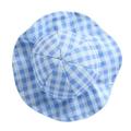 Pet Cap Plaid Pattern Sun Protection Breathable Fashion Pet Fisherman Hat Headwear for Summer