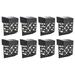 Solar Wall Lights Outdoor Led Waterproof Lighting for Deck Fence Patio Front Door Stair Landscape Yard and Driveway Path Pack of 8