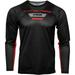 Thor Intense Mens MTB Long Sleeve Jersey Black/Heather Gray SM