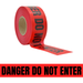 WOD Tape Flagging Tape 3 in. x 1000 ft. Danger Do Not Enter Caution Tape