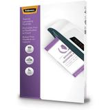 Fellowes Glossy Pouches - 3 mil Legal 100 pack Sheet Size Supported: Legal - Laminating Pouch/Sheet Size: 9 Width x 3 mil Thickness - Type G - Glossy - for Document - Durable - Clear - 100 / Pack