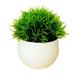 Artificial Mini Potted Plants Plastic Faux Topiary Shrubs Fake Plants for Bathroom Home Office Desk Decorations Plant Pot No Fading Lifelike Plastic Office Desk Simulation Plant Pot