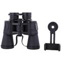 SDJMa 10x50 Binocular Waterproof & Fogproof Binoculars for Adults with Smartphone Adapter Multi-coated Optics and BaK-4 Prisms