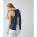 Lululemon Athletica Tops | Lululemon All Tied Up Tank Top - Wee Stripe Heathered Black Poseidon - Size 6 | Color: Blue | Size: 6