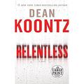 Pre-Owned Relentless Random House Large Print Paperback Dean Koontz