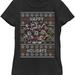 Disney Shirts & Tops | Disney Mickey Minnie Mouse Donald Girls Happy Holiday Black T-Shirt Xl 14/16 New | Color: Black | Size: Xlg