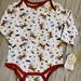 Disney One Pieces | Dnt Disney Baby Mickey "Mouse At Work" 3/6 Month Bodysuit | Color: Red | Size: 3-6mb