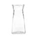 Clear Gathered Square 2 Vase