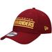 Men's New Era Burgundy Washington Commanders Logo The League 9FORTY Adjustable Hat