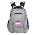 MOJO Gray TCU Horned Frogs Personalized Premium Laptop Backpack