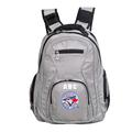 MOJO Gray Toronto Blue Jays Personalized Premium Laptop Backpack