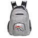 MOJO Gray Denver Broncos Personalized Premium Laptop Backpack