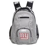 MOJO Gray New York Giants Personalized Premium Laptop Backpack