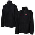 Women's Columbia Black Chicago Bulls Benton Springs Raglan Full-Zip Jacket