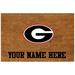 Georgia Bulldogs 19.5'' x 29.5'' Personalized Door Mat