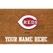 Cincinnati Reds 23'' x 35'' Personalized Door Mat