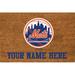 New York Mets 23'' x 35'' Personalized Door Mat