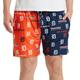 Men's Concepts Sport Navy/Orange Detroit Tigers Breakthrough AOP Knit Split Shorts