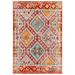 SAFAVIEH Madison Lanford Vintage Geometric Area Rug Rust/Pink 8 x 10