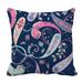 ECZJNT paisley floral Pillow Case Pillow Cover Cushion Cover 20x20 Inch