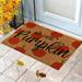 Pumpkin Doormat Pumpkin Decor Funny Door Mat Fall Welcome Mat Fall Decor Rug