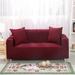 1234 Seater Sofa Cover-Solid Color Elastic Spandex Stretch Easy Fit Sofa Cover Recliner Lounge Settee Armchair Loveseat L Shape Couch Slipcover Furniture Protector