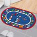 Manfiter Baby Play Mat Baby Crawling Mat Super Soft Carpet Plush Surface Non-Slip Design Baby Floor Playmat for Kids Area Rugs Learning Alphabet Great Gift for Girls & Boys