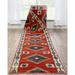 Well Woven Custom Size Runner - Choose Your Length - Lizette Red Southwestern Medallion Tribal Medallion 31 Inches Wide x 90 Feet Long Runner (31 x 90 Runner) Rug