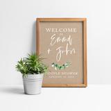Koyal Wholesale Paper Large Wedding Welcome Sign Paper | 18 H x 12 W x 3 D in | Wayfair A3PP08429